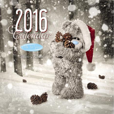 2016 Me to You Bear Photo Finish Square Calendar £9.99